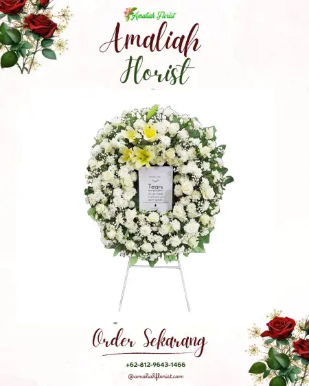 Krans Bunga Duka Kedasih